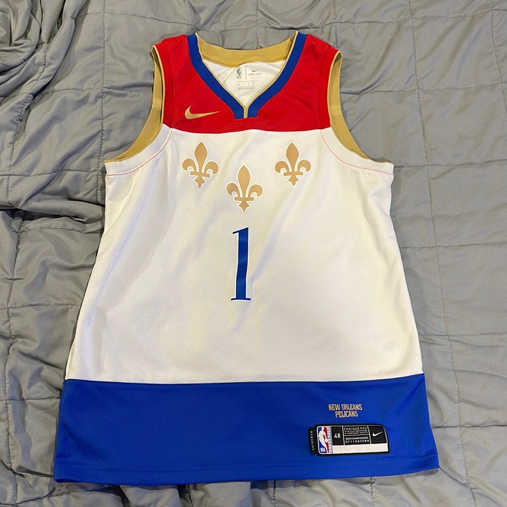 Nike Zion Williams #1 New Orleans Pelicans Mens Large L NBA Jersey
